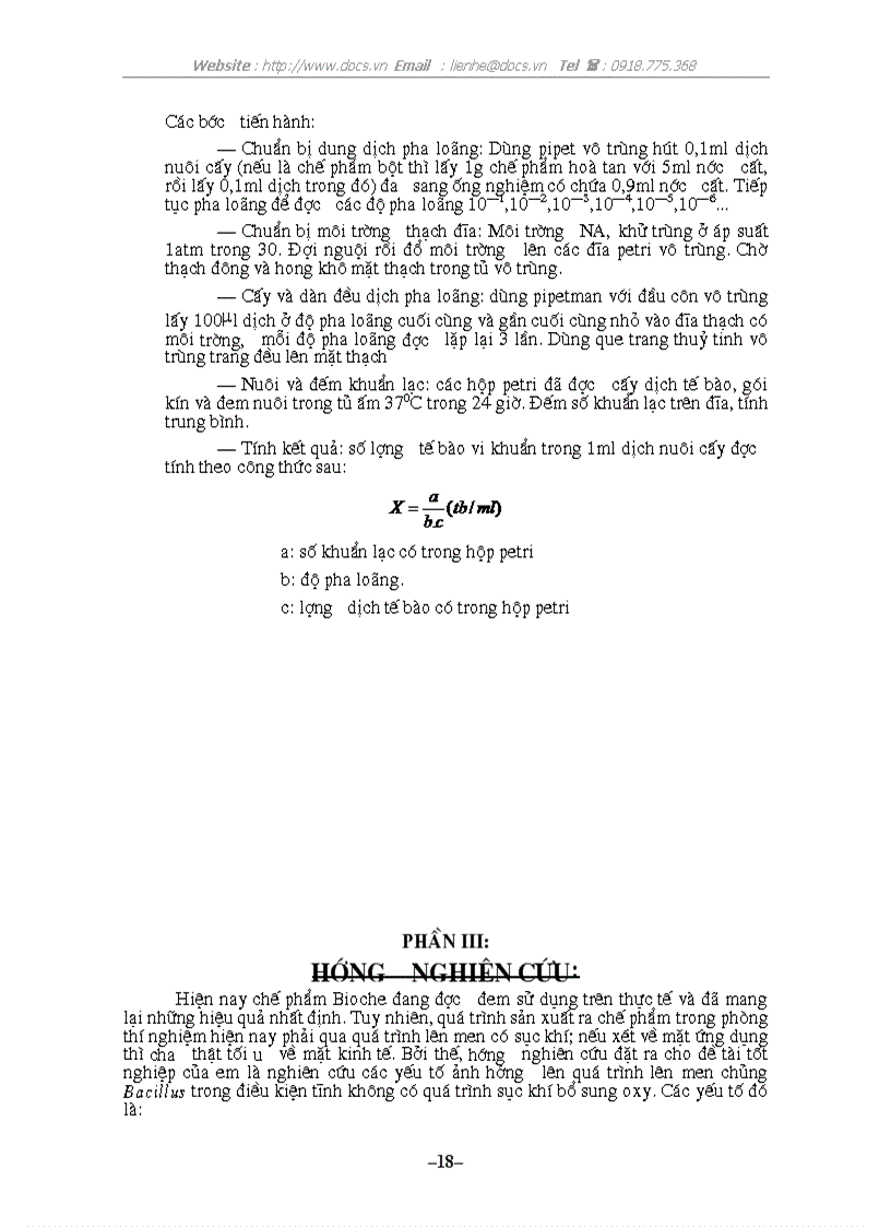 image for page Ảnh hưởng của các điều kiện đến quá trình lên men tĩn chủng Bacillus sử dụng để SX chế phẩm xử lý môi trường nuôi tôm