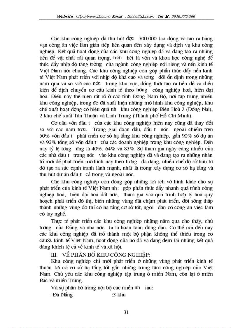 image for page Một số giải pháp nâng cao hiệu quả hoạt động của khu công nghiệp khu chế xuất ở Việt Nam