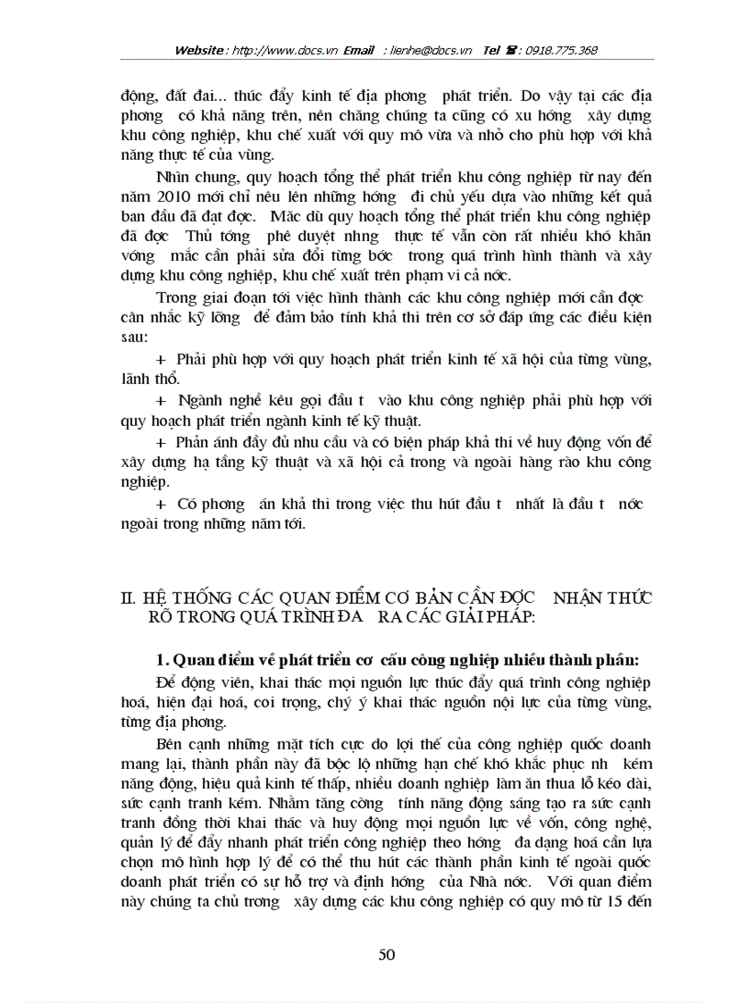 image for page Một số giải pháp nâng cao hiệu quả hoạt động của khu công nghiệp khu chế xuất ở Việt Nam