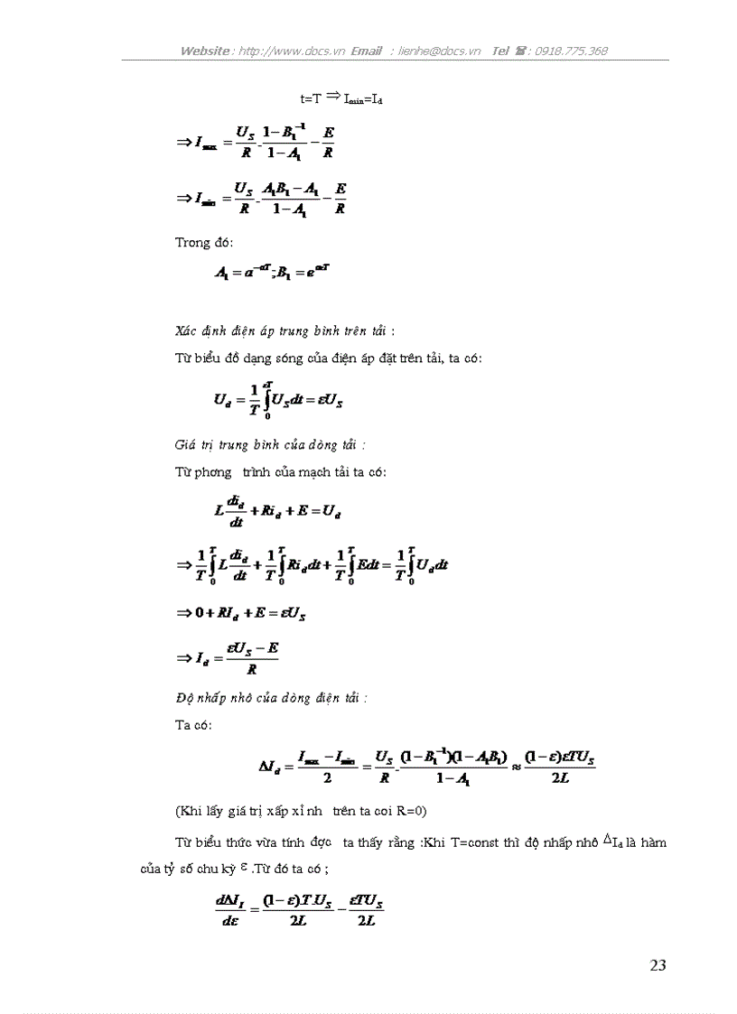 image for page Thiết kế bộ băm xung DC điều khiển tốc độ động cơ điện DC