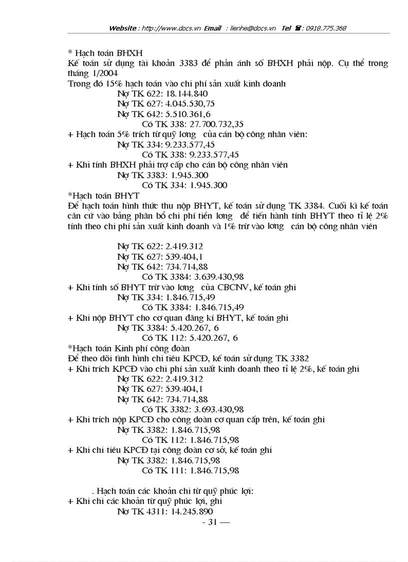 image for page Kế toán tiền lương và các khoản trích theo lương tại Công ty TNHH thương mại Tuấn Minh Hà Nôị