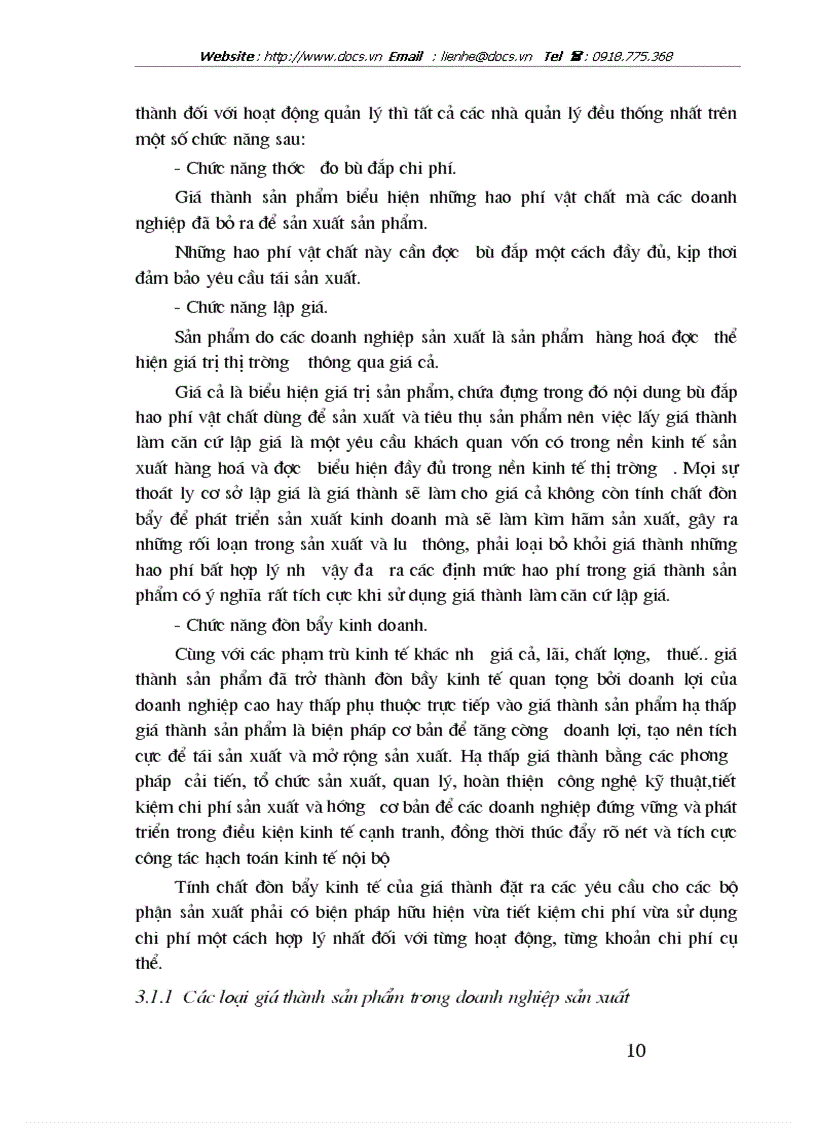 image for page Tổ chức công tác kế toán tập hợp chi phí sản xuất và tính giá thành sản phẩm ở công ty TNHH sản xuất giấy và bao bì Hưũ Nghị
