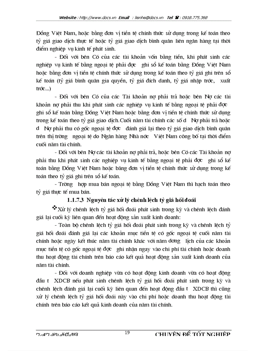 image for page Hoàn thiện kế toán xuất khẩu rau quả nông sản tại Tổng công ty Rau quả nông sản Việt Nam