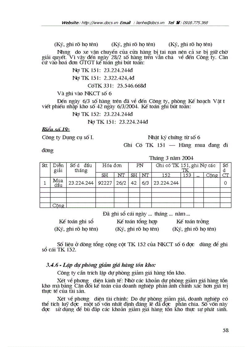 image for page Hoàn thiện công tác kế toán nguyên vật liệu tại Công ty Dụng cụ số I