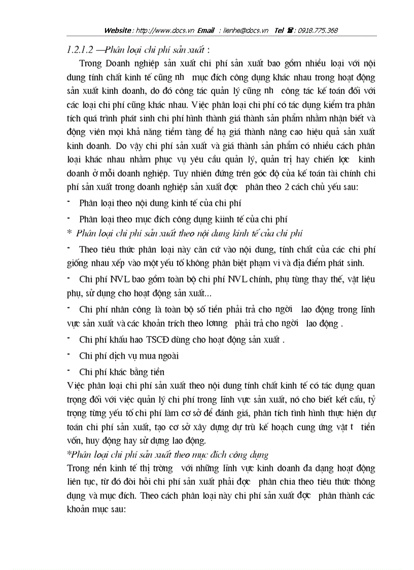 image for page Kế toán tập hợp chi phí sản xuất và tính giá thành sản phẩm tại công ty xây dựng số 9 Thăng Long