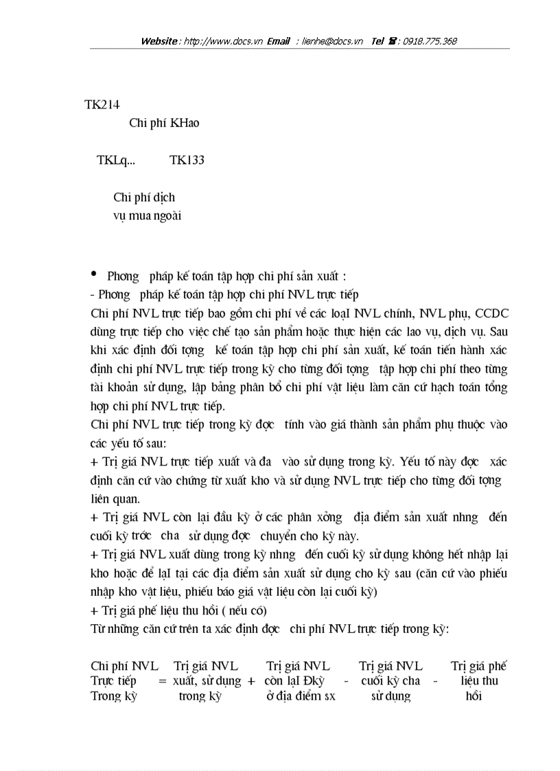 image for page Kế toán tập hợp chi phí sản xuất và tính giá thành sản phẩm tại công ty xây dựng số 9 Thăng Long