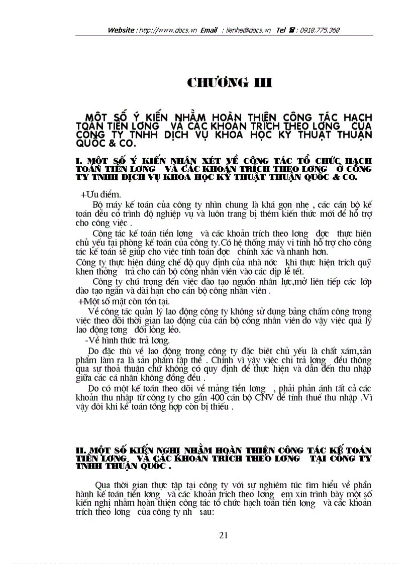 image for page Hạch toán tiền lương và các khoản trích theo lương tại công ty TNHH dịch vụ và khoa học kỹ thuật Thuận Quốc Co