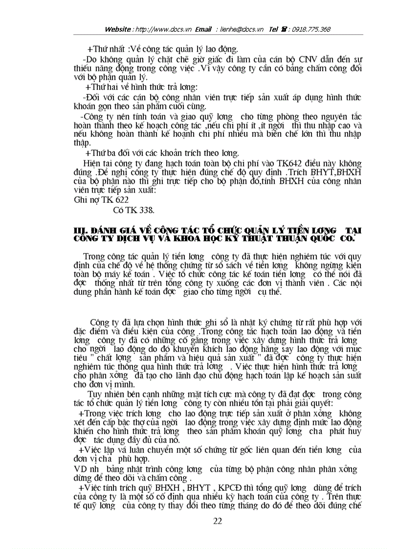 image for page Hạch toán tiền lương và các khoản trích theo lương tại công ty TNHH dịch vụ và khoa học kỹ thuật Thuận Quốc Co