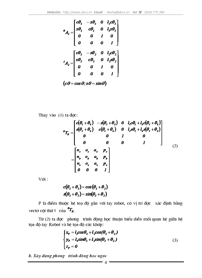 image for page Điều khiển Robot