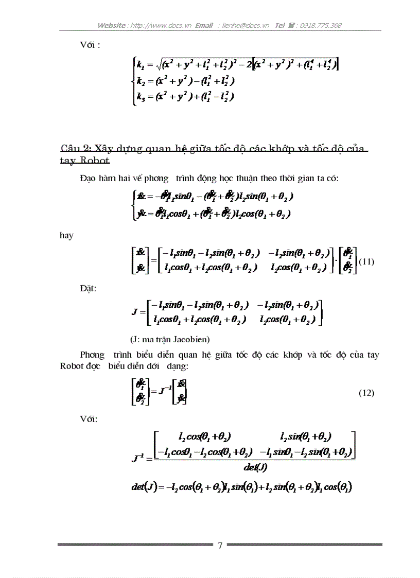 image for page Điều khiển Robot