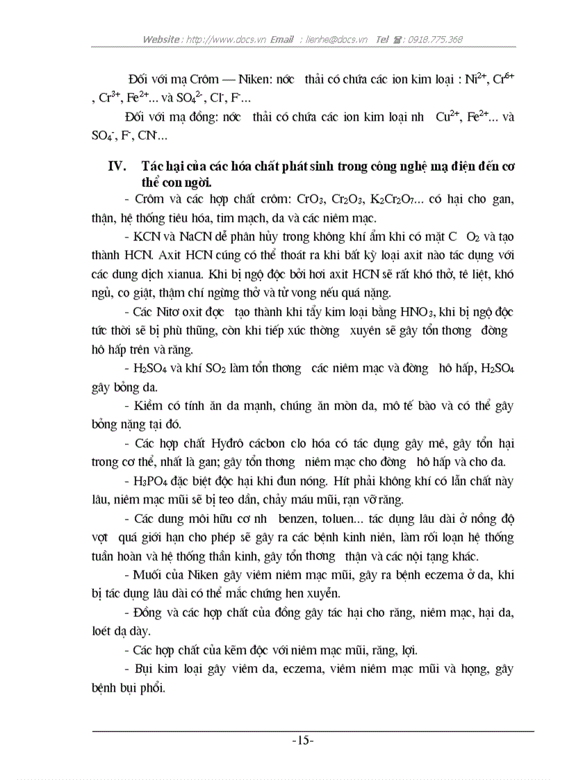 image for page Xử lý nước thải công nghiệp mạ điện