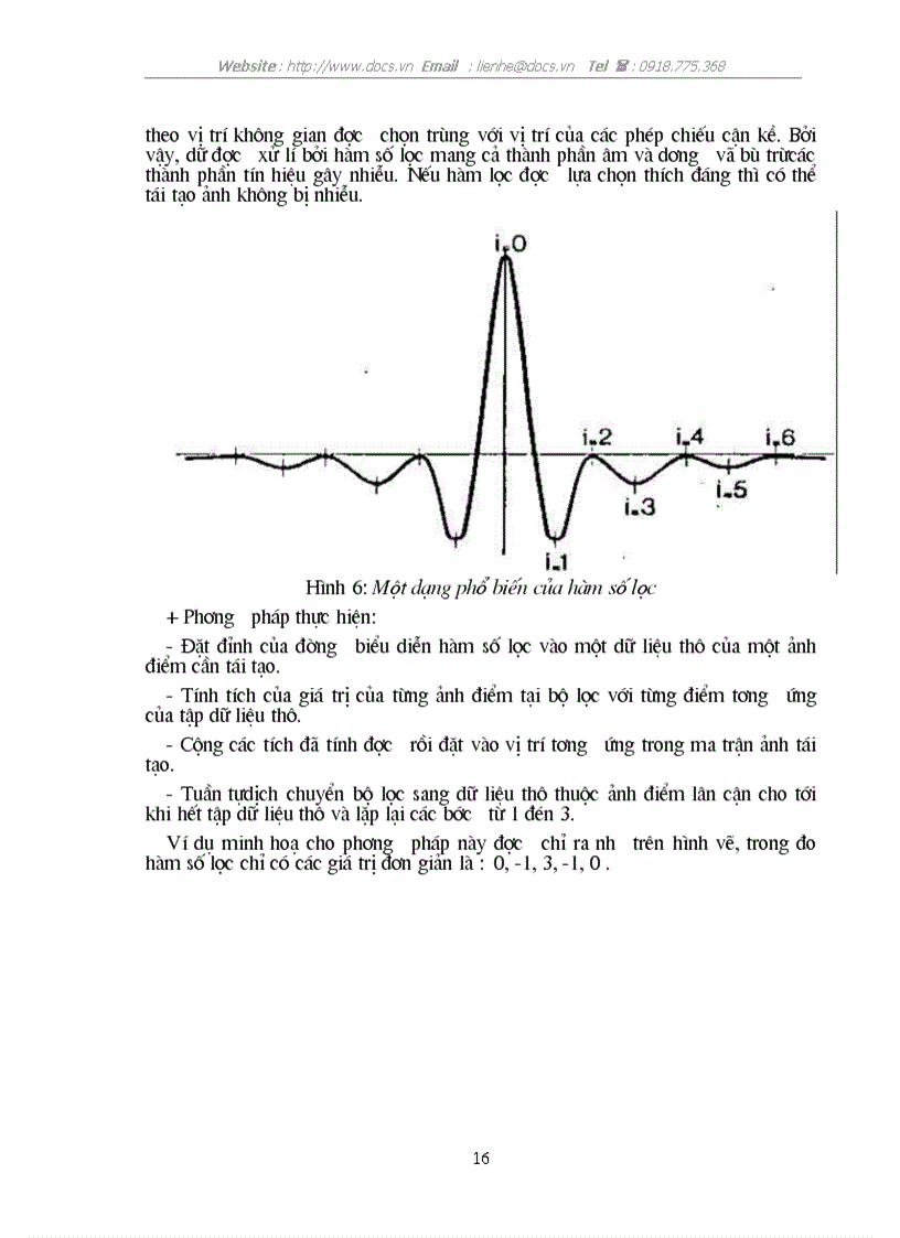 image for page Nguyên lý tái tạo ảnh trong máy CT