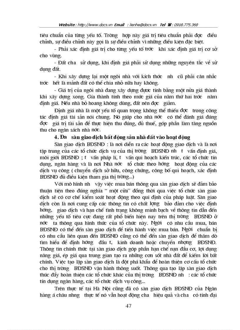 image for page Thị trường BĐS nhà đất Hà Nội trong giai đoạn hiện nay Thực trạng giải pháp