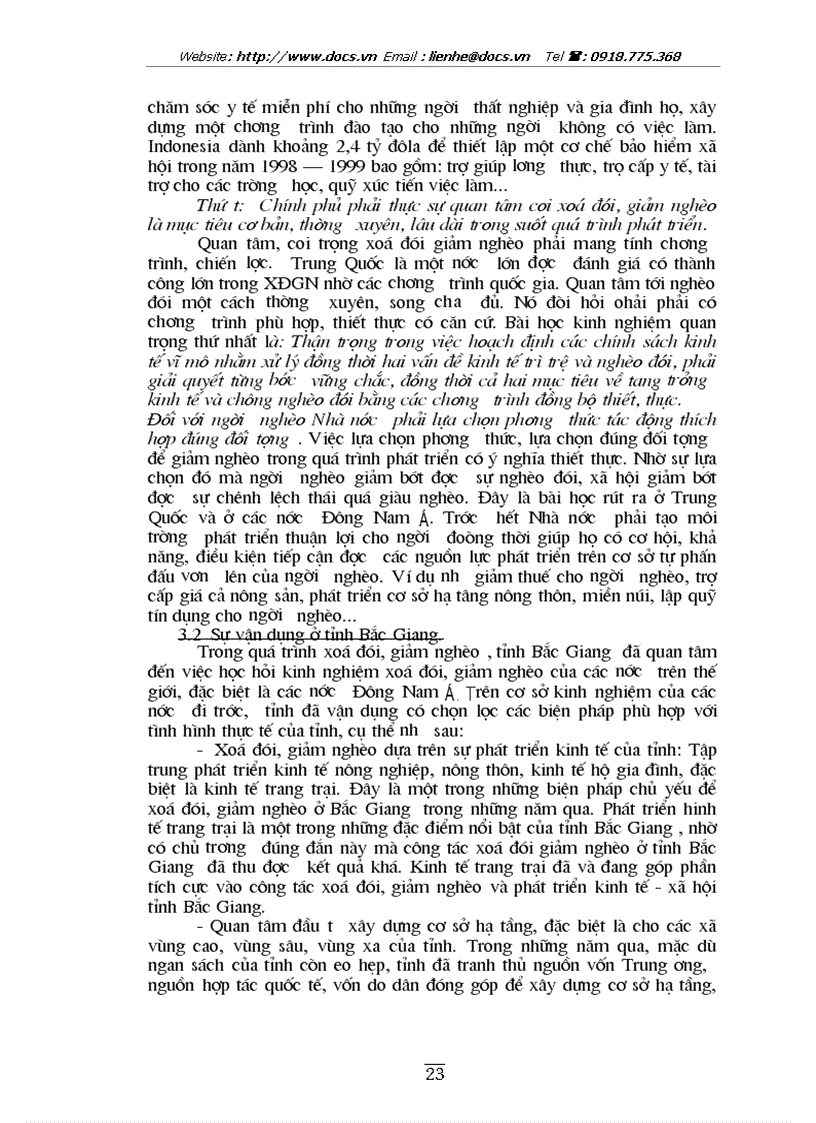 image for page Những giải pháp cơ bản thực hiện xoá đói giảm nghèo tỉnh Bắc Giang