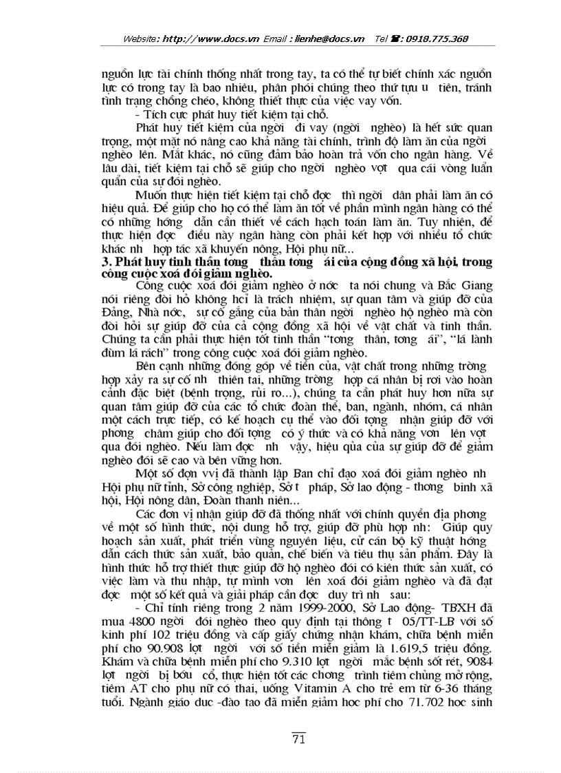 image for page Những giải pháp cơ bản thực hiện xoá đói giảm nghèo tỉnh Bắc Giang