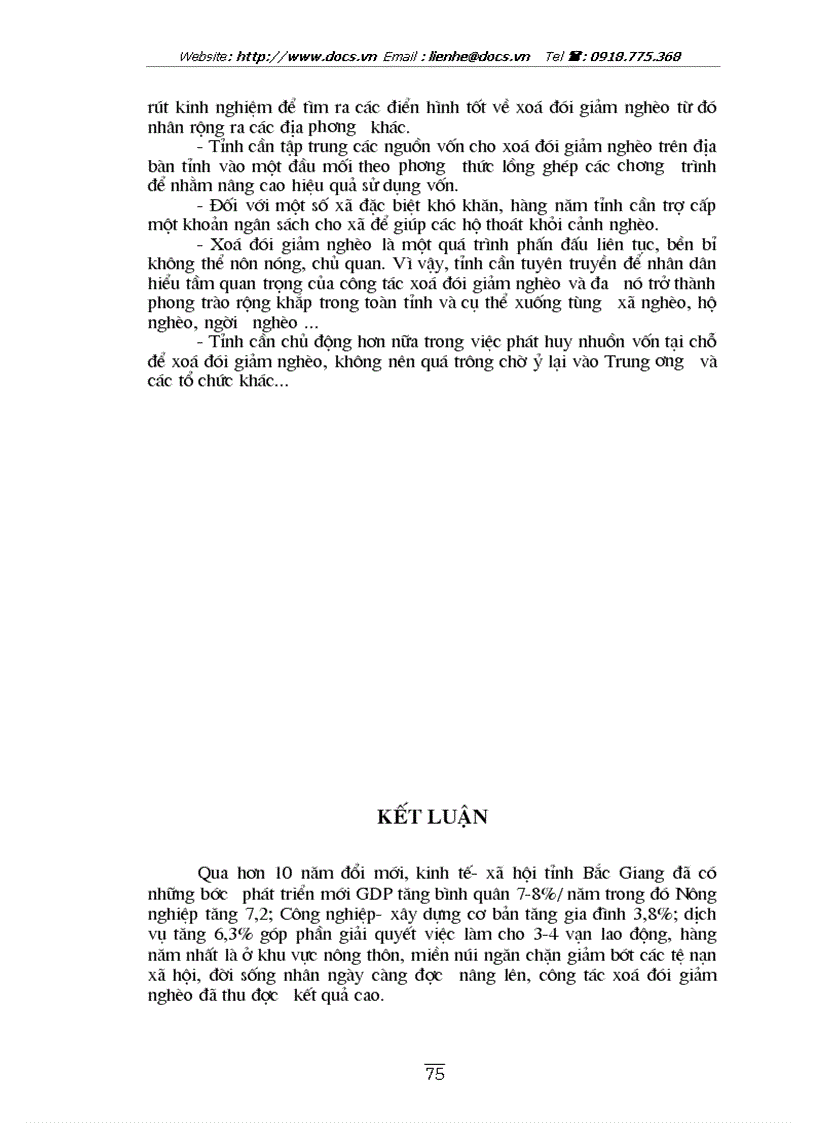 image for page Những giải pháp cơ bản thực hiện xoá đói giảm nghèo tỉnh Bắc Giang