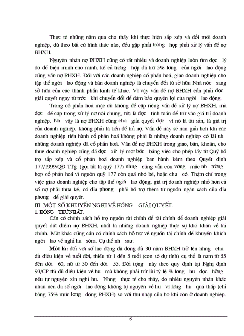 image for page Những vướng mắc về bảo hiểm xã hội đối với người lao động trong công cuộc cải cách dnnn hiện nay