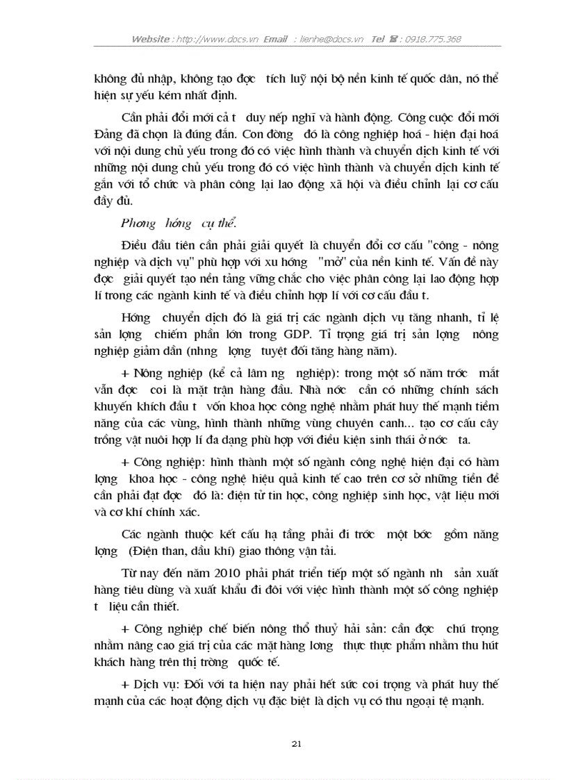 image for page Vận dụng lý luận học thuyết về hình thái KT XH vào sự nghiệp CNH HĐH ở VN