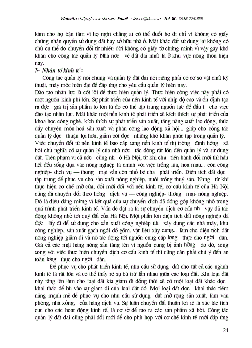 image for page Quản lý Nhà nước về đất đai trên địa bàn thành phố Hà Nội