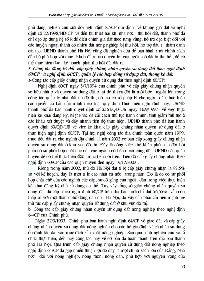 image for page Quản lý Nhà nước về đất đai trên địa bàn thành phố Hà Nội
