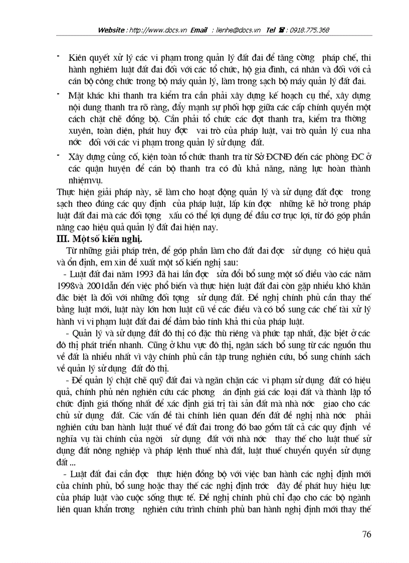 image for page Quản lý Nhà nước về đất đai trên địa bàn thành phố Hà Nội