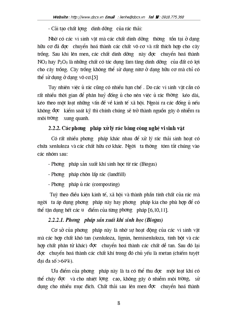 image for page Phân lập tuyển chọn và nghiên cứu các yếu tố ảnh hưởng đến khả năng sinh tổng hợp xenlulaza của một số chủng vi sinh vật nhằm ứng dụng xử lý phế thải