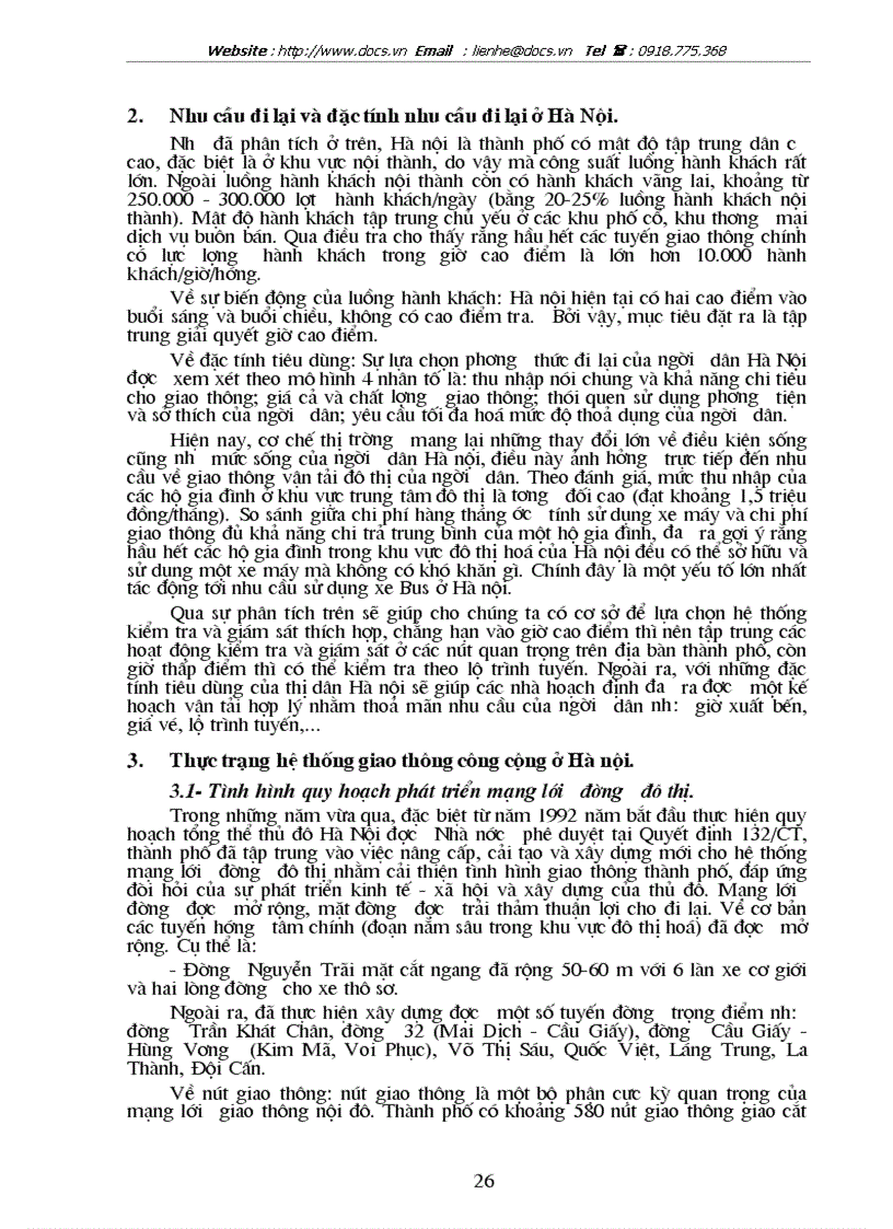 image for page Hoàn thiện công tác kiểm tra đối với hệ thống giao thông cộng cộng bằng xe Bus ở Hà Nội