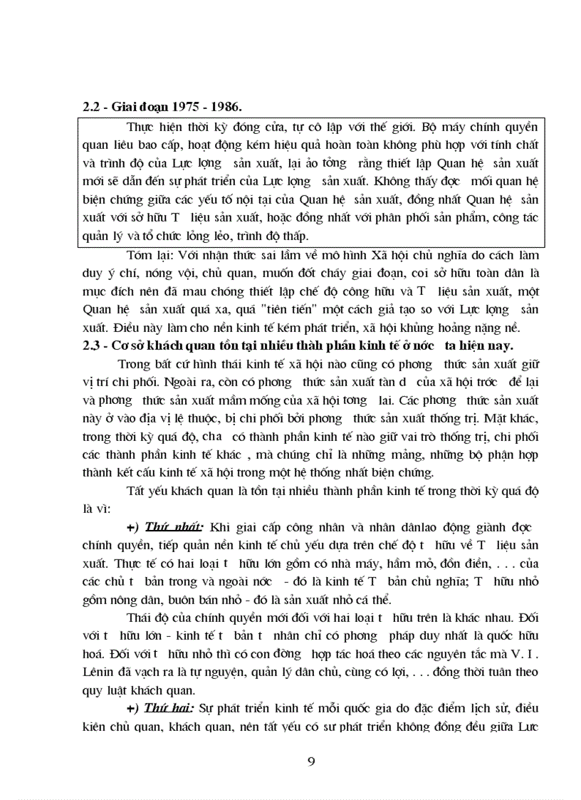 image for page Quy luật QHSX phù hợp với tính chát trình độ phát triển của LLSX P tích quá trình phát triển kinh tế nhiều thành phần của nước ta