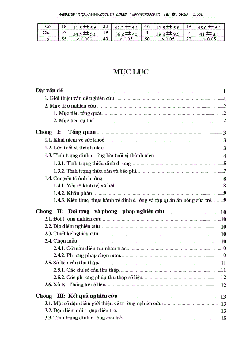 image for page Đánh giá thực trạng điều dưỡng tập tính điều dưỡng của lứa tuổi vị thành niên tại 1 trường THCS nội thành Hà nội