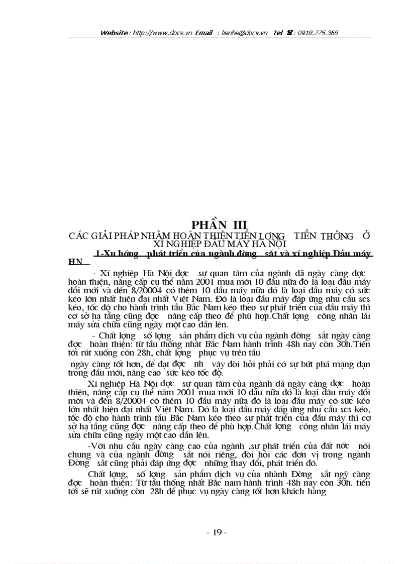 image for page Một số hiểu biết về tiền lương tiền thưởng ở Xí nghiệp đầu máy Hà Nội