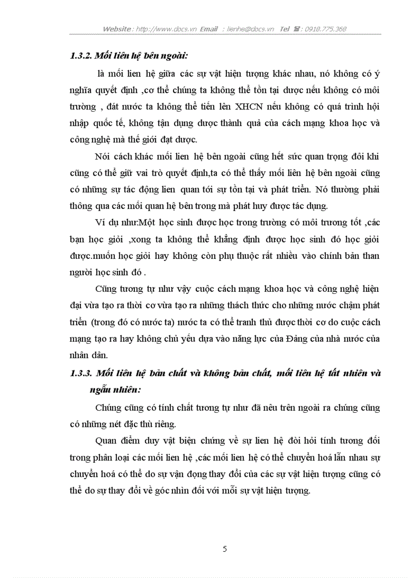 image for page Dùng nguyên lý về mối liên hệ phổ biển của phếp biện chứng duy vật vào quản lý doanh nghiệp