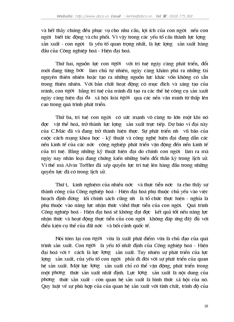 image for page Vai trò của nguồn lực con người trong sự nghiệp CNH HĐH của đất nước