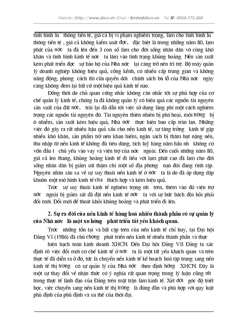 image for page Khái niệm phủ định biện chứng trong triết học Mác Lênin với việc P tích đổi mới kinh tế ở VN