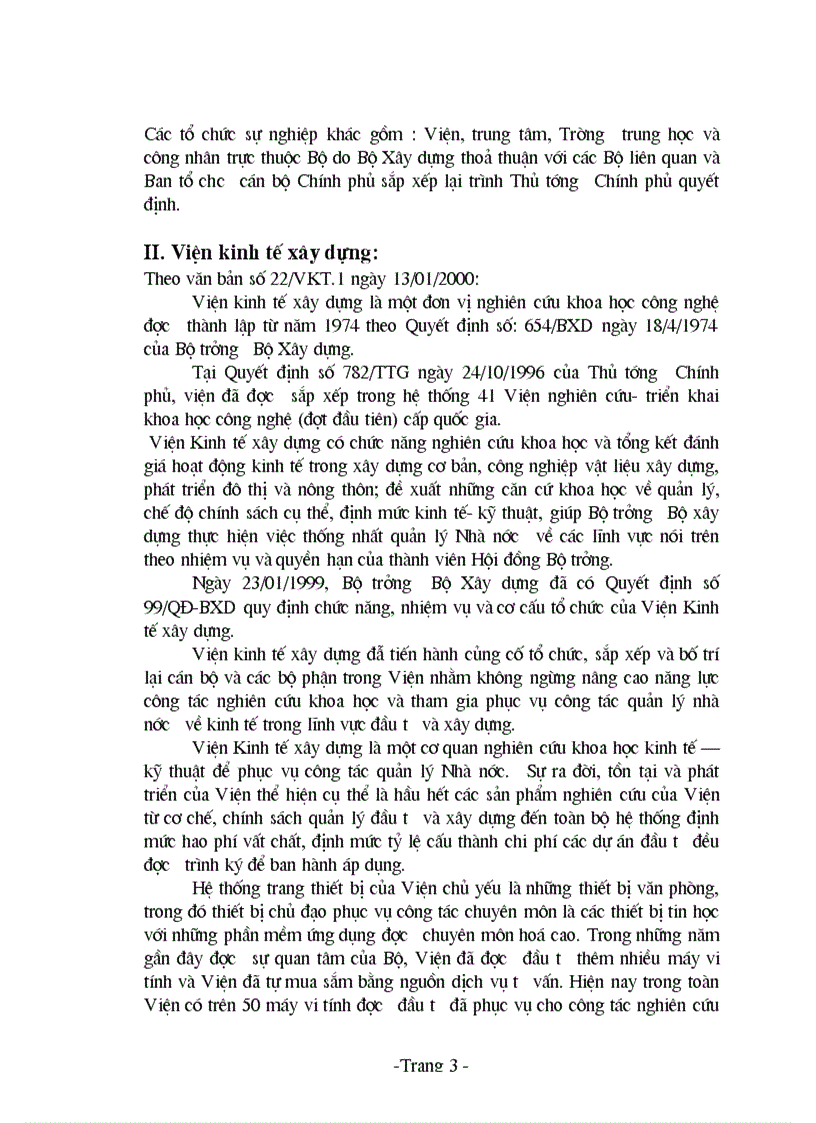 image for page Chức năng nhiệm vụ quyền hạn và cơ cấu tổ chức của Bộ Xây dựng và Viện kinh tế xây dựng