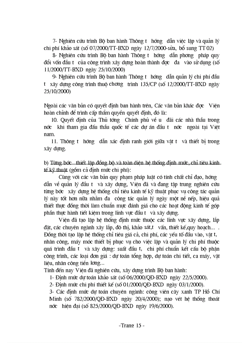 image for page Chức năng nhiệm vụ quyền hạn và cơ cấu tổ chức của Bộ Xây dựng và Viện kinh tế xây dựng