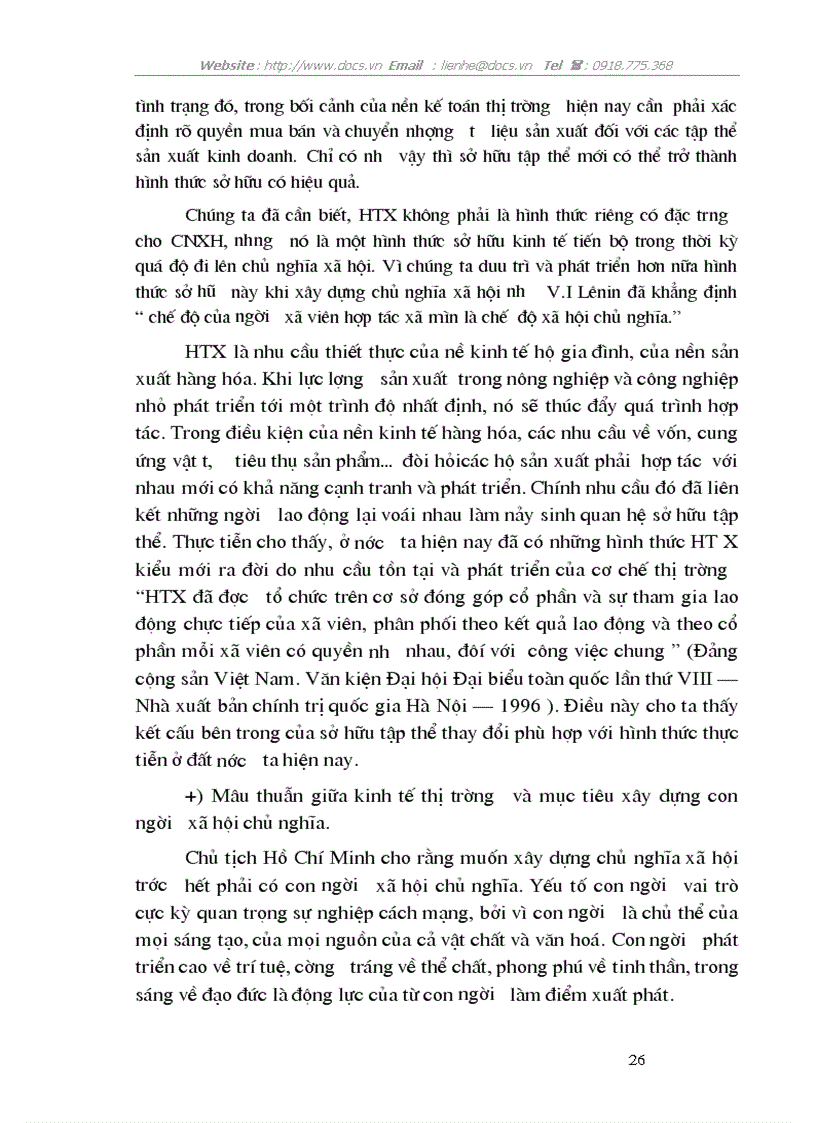 image for page Mâu thuẫn biện chứng trong quá trình xây dựng nền KTTT theo định hướng XHCN ở VN