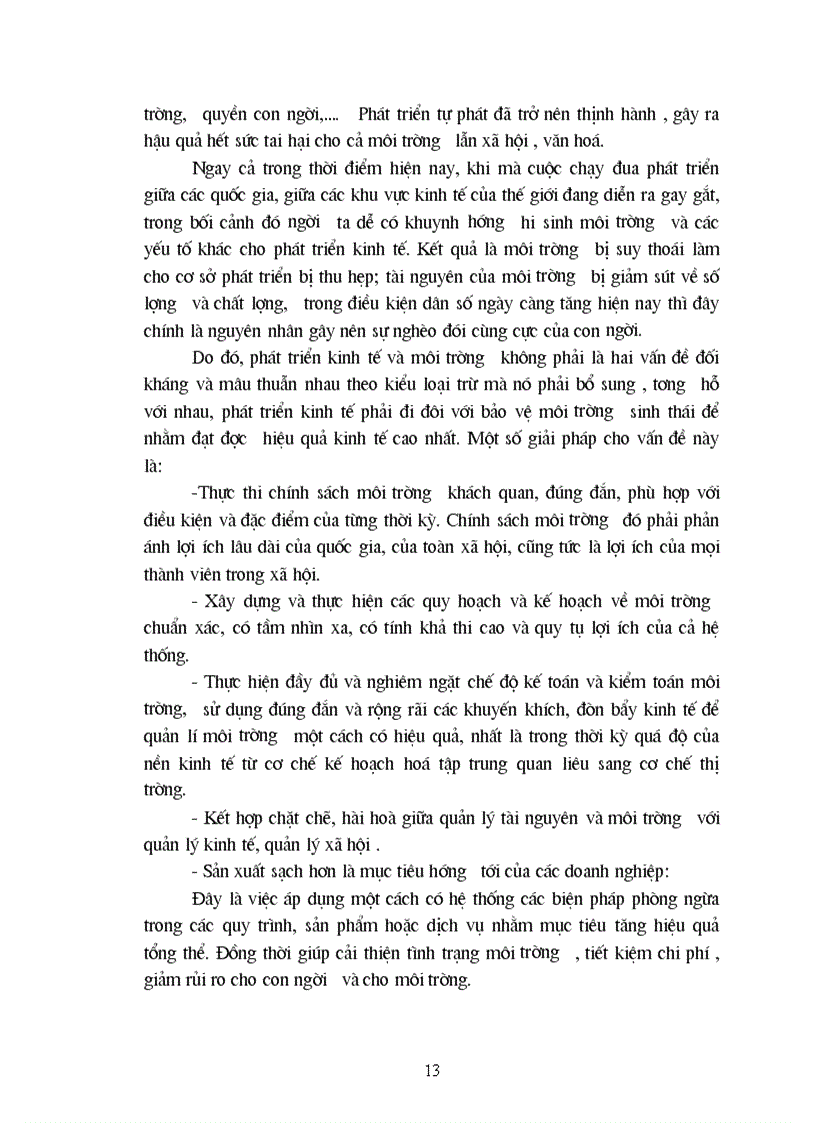 image for page Phép Biện chứng về mâu thuẫn vận dụng P tích mâu thuẫn giữa phát triển kinh tế với bảo vệ Môi trường sinh thái ở VN