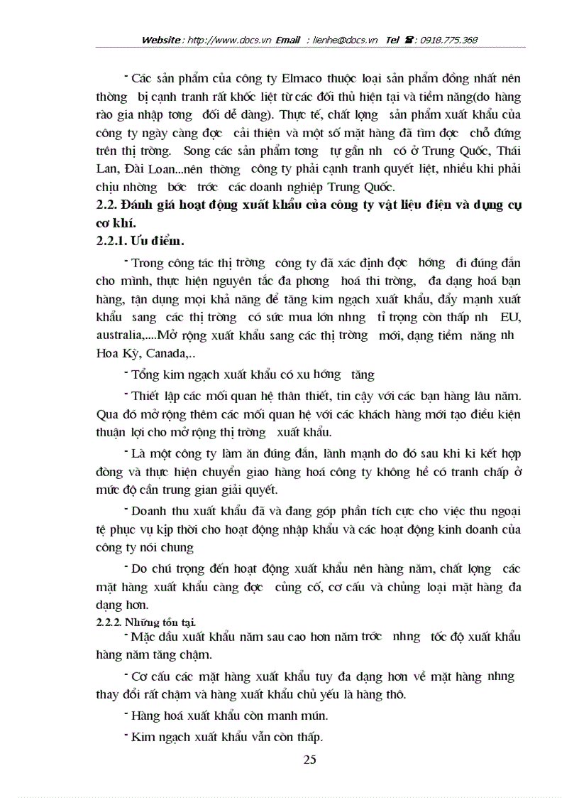 image for page Tình hình sản xuất kinh doanh tại công ty vật liệu điện và dụng cụ cơ khí