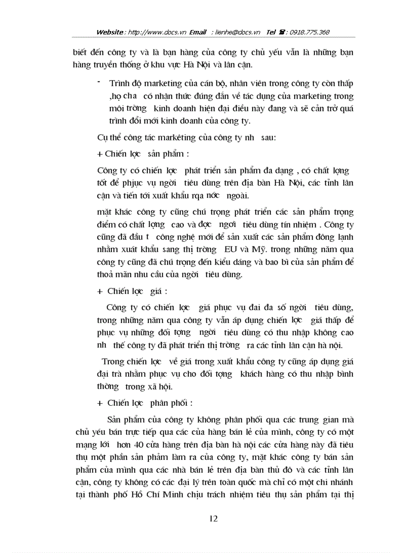 image for page Quá trình hình thành và phát triển thực tiễn hoạt động kinh doanh của Công ty Thực phẩm Hà Nội