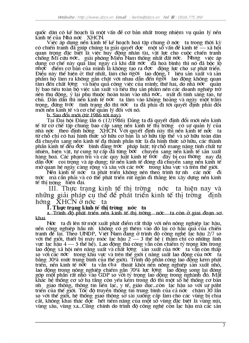 image for page Sự hình thành phát triển nền KTTT định hướng XHCN ở VN