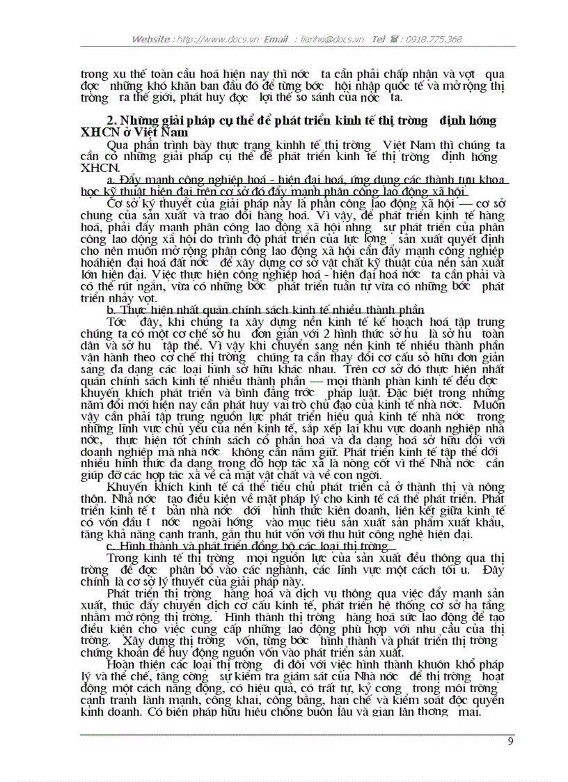 image for page Sự hình thành phát triển nền KTTT định hướng XHCN ở VN