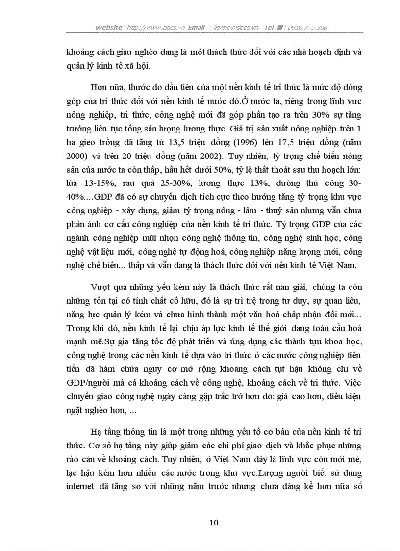 image for page Vai trò của tri thức trong hoạt động thực tiễn kinh tế xã hội