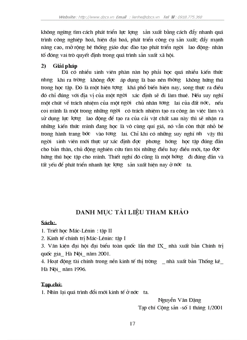 image for page Quy luật QHSX phù hợp với trình độ phát triển của LLSX vận dụng trong sự nghiệp xây dựng CNXH ở VN