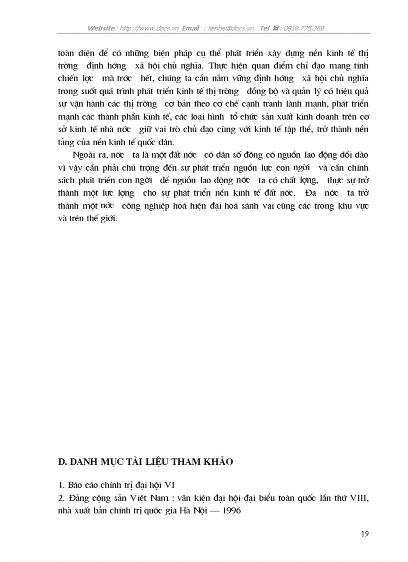 image for page Quan điểm toàn diện với việc xây dựng phát triển nền KTTT XHCN ở nước ta hiện nay