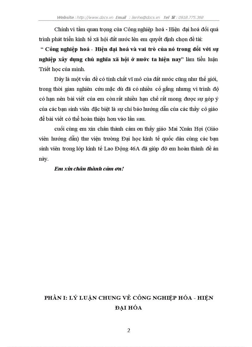 image for page CNH HĐH vai trò của nó trong đối với sự nghiệp xây dựng CNXH ở nước ta hiện nay