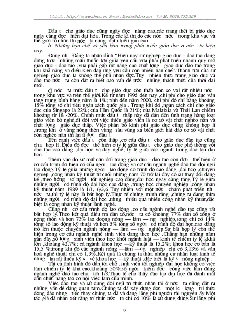 image for page Biện chứng của quá trình phát triển GD ĐT khoa học công nghệ với mục tiêu CNH HĐH ở VN hiện nay