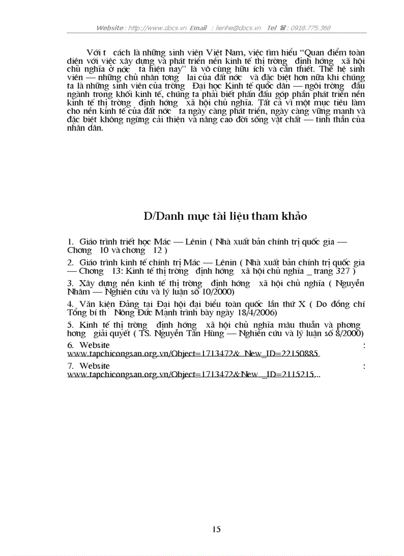 image for page Quan điểm toàn diện với việc xây dựng phát triển nền KTTT định hướng XHCN