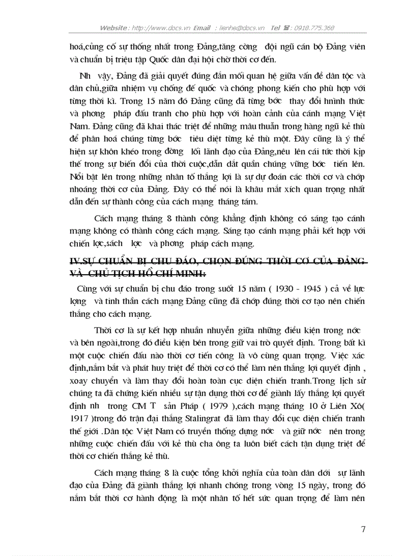 image for page Nguyên nhân thắng lợi ý nghĩa lịch sử bàI học kinh nghiệm của cách mạng tháng tám và sự chuẩn bị chu đáo chọn đúng thời cơ của đảng và hồ chủ tịch