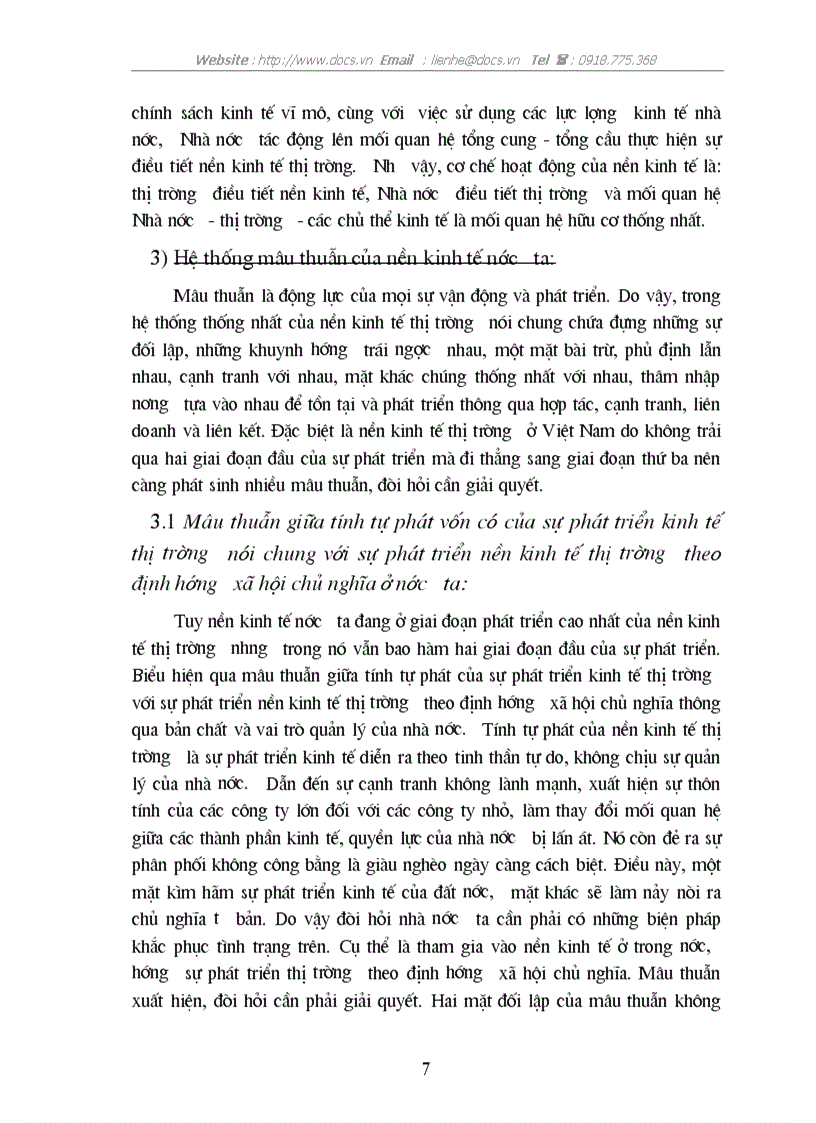 image for page Qui luật mâu thuẫn trong phép biện chứng duy vật với việc phân tích hệ thống mâu thuẫn của kinh tế thị trường định hướng xã hội chủ nghĩa ở Việt Nam