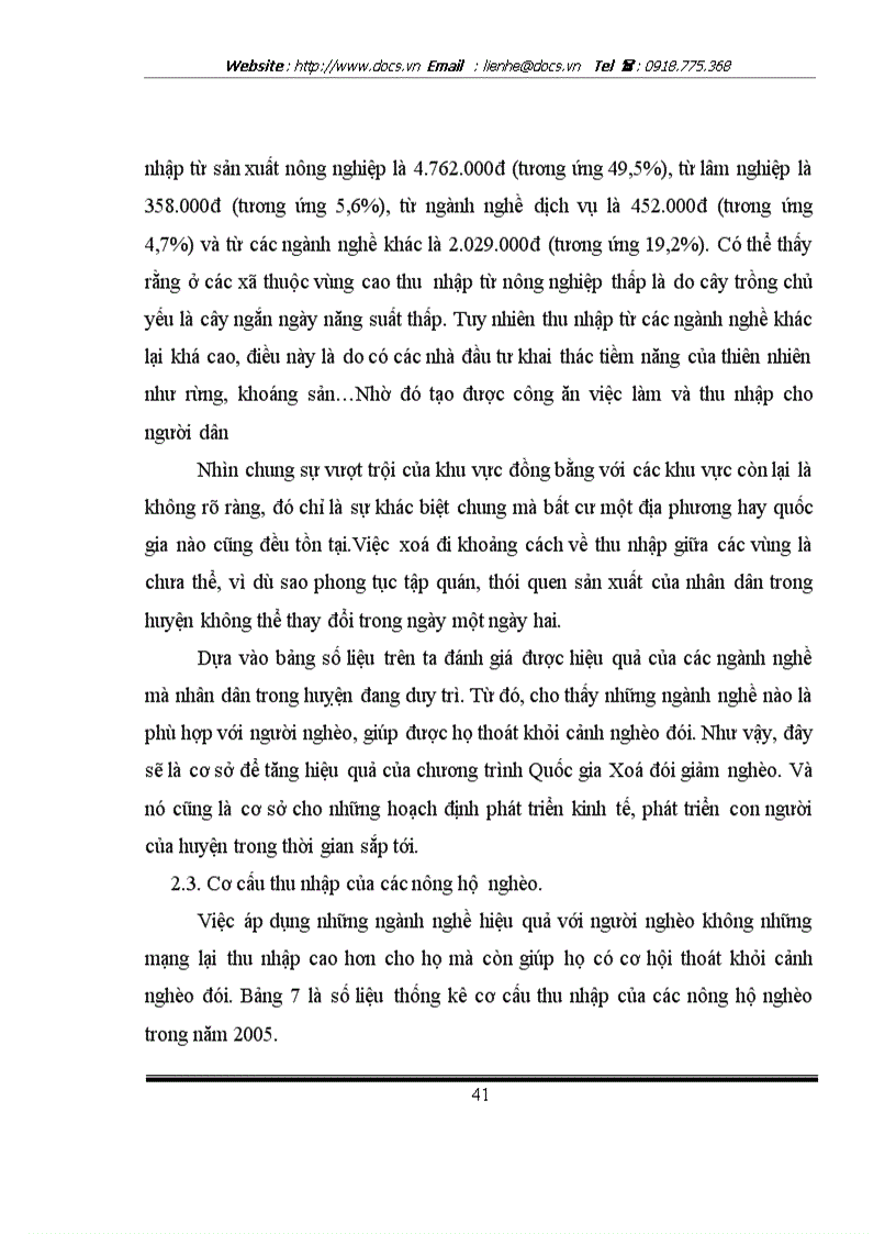 image for page Thực trạng và giải pháp Xoá đói giảm nghèo ở huyện Như Thanh Thanh Hoá Thanh Hoá